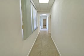 Hallway access to the space